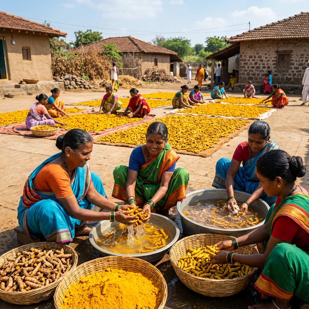 Turmeric Processing